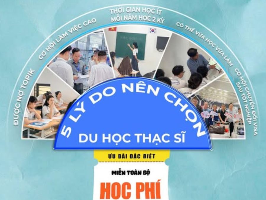 5 LÝ DO NÊN CHỌN DU HỌC THẠC SĨ HÀN QUỐC