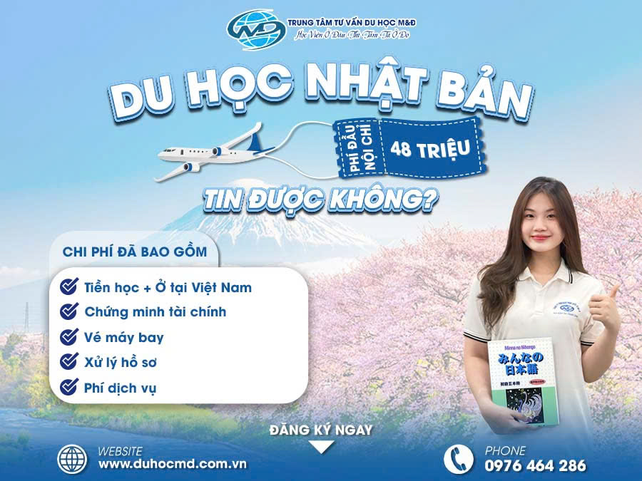 Du học Nhật Bản 2025