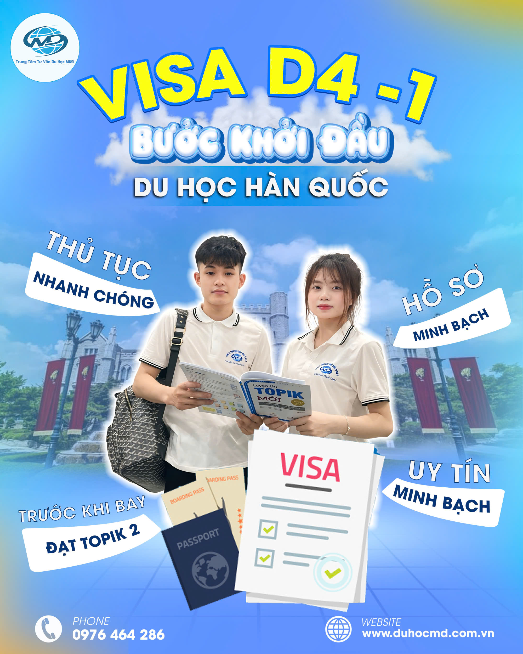 TẤT TẦN TẬT VỀ VISA D4-1 HÀN QUỐC