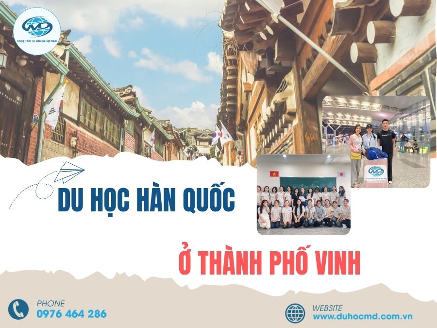 Du học Hàn Quốc ở thành phố Vinh: Hành trình chạm đến ước mơ cùng Trung tâm M&Đ