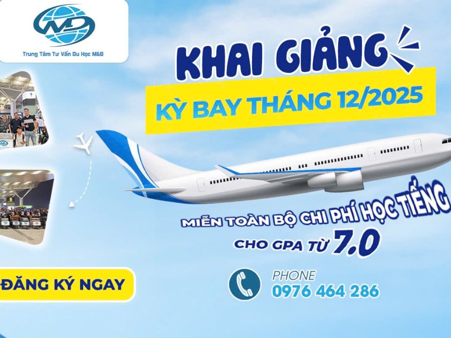 KHAI GIẢNG KỲ BAY HÀN QUỐC THÁNG 12/2025