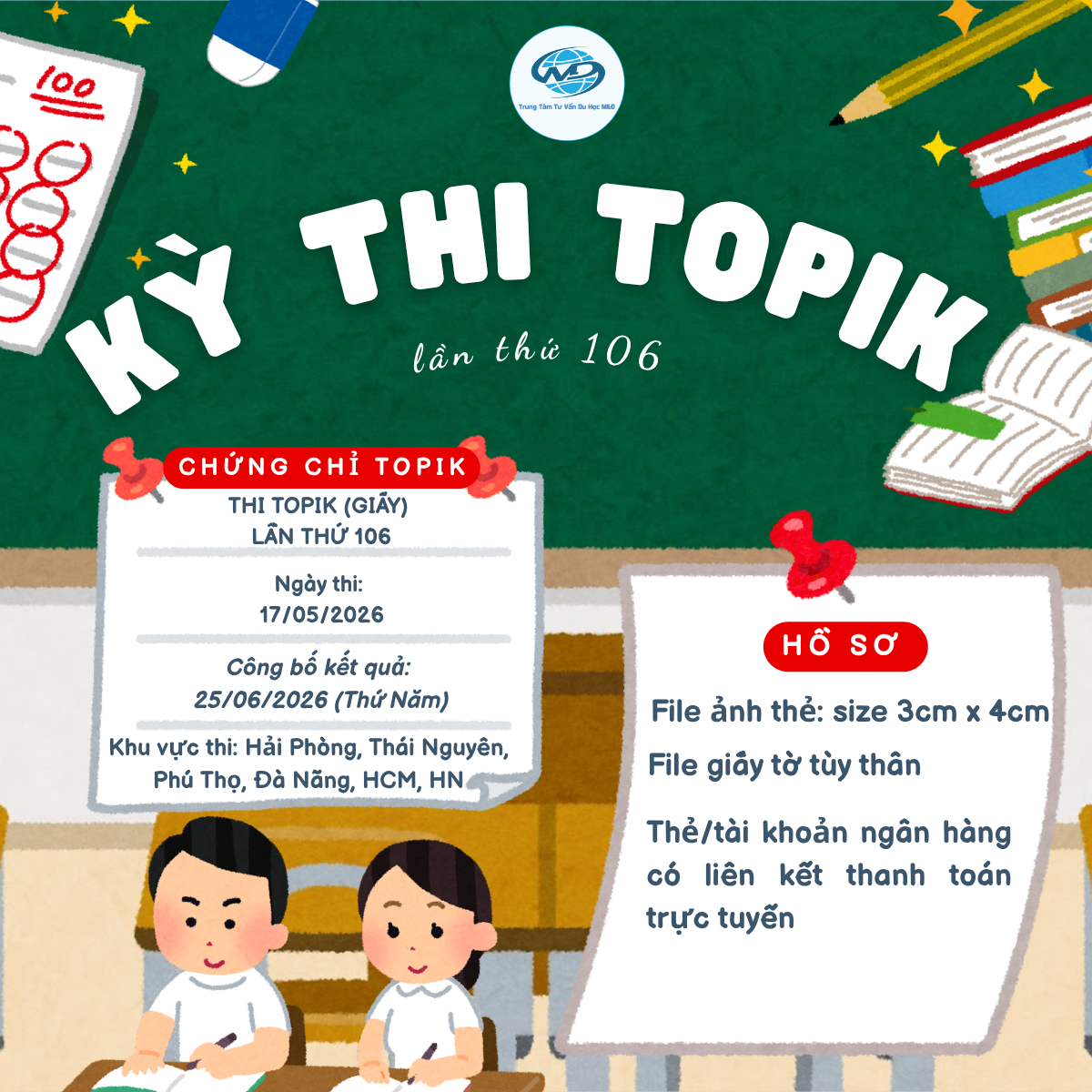 TOPIK 106 Chỉ Còn 3 Ngày: Bí Quyết Ôn Thi TOPIK Hiệu Quả Để Tăng Điểm Nhanh