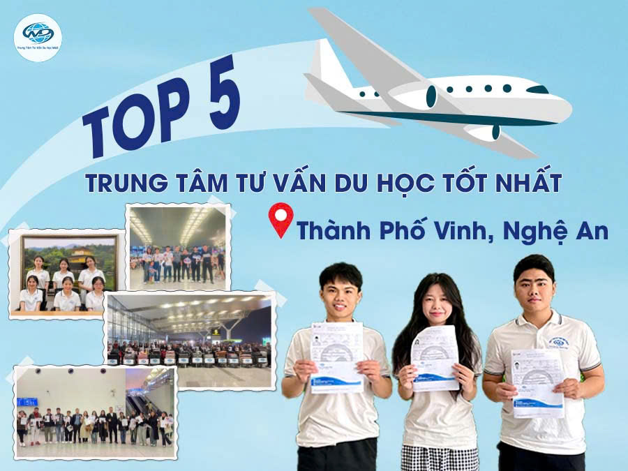 5 Trung tâm tư vấn Du học tốt nhất Thành Phố Vinh, Nghệ An