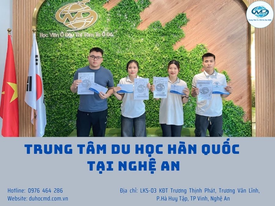 Trung Tâm Du học Hàn Quốc Tại Nghệ An: M&Đ - Địa Chỉ Uy Tín Hàng Đầu