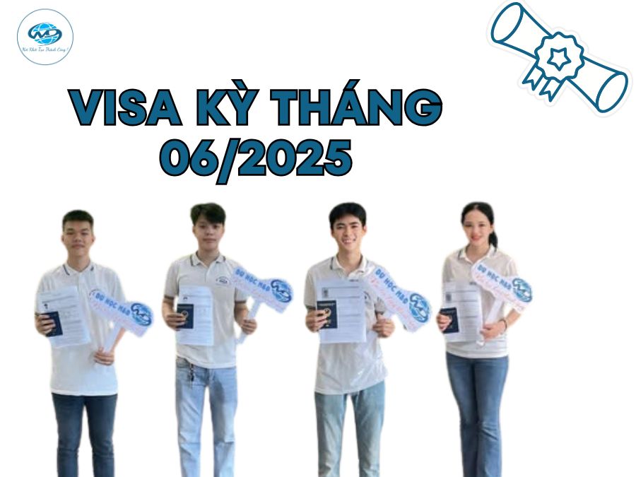 Visa du học Hàn Quốc kỳ tháng 6/2025